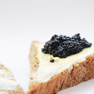 Black Tobikko (Black Flying Fish Roe) 500gms - Simple Delights. UAE Specialty Store Dubai