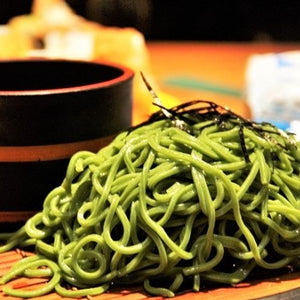 Cha-Soba (Tea Flavored Buckwheat Noodle) 200gms - Simple Delights. UAE Specialty Store Dubai