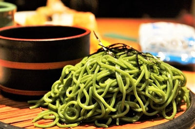 Cha-Soba (Tea Flavored Buckwheat Noodle) 200gms - Simple Delights. UAE Specialty Store Dubai