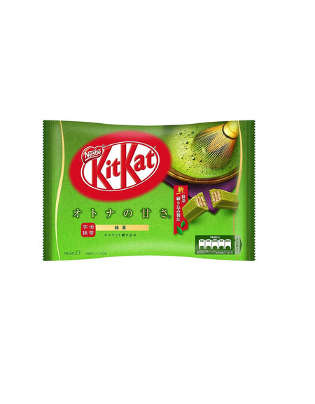 Macha Green Tea KitKat Mini - 13Pcs - Simple Delights. UAE Specialty Store Dubai
