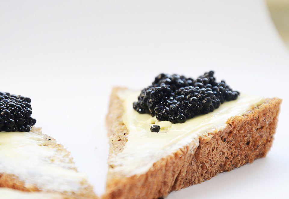 Black Tobikko (Black Flying Fish Roe) 500gms - Simple Delights. UAE Specialty Store Dubai